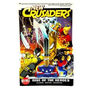Red Circle New Crusaders Rise of‎ the Heroes Graphic Novel